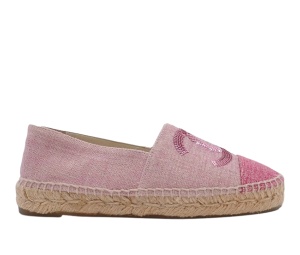 Buy Chanel Sequin Espadrilles Pink (W) at Sasom – Authentic and Ready to Ship