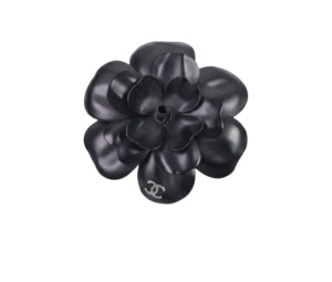 Buy Chanel Camellia Brooch Black at Sasom – Authentic and Ready to Ship