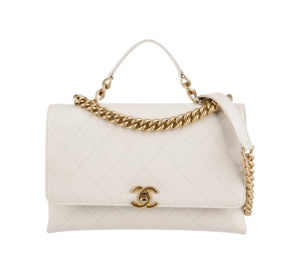 Buy Chanel Chic Affinity Flap Bag White at Sasom – Authentic and Ready to Ship