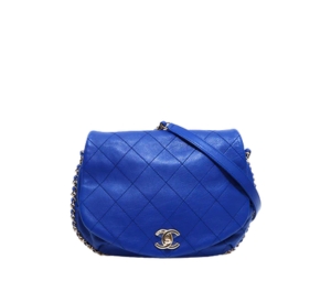 Buy Chanel Coco Mark Matelasse Calfskin Chain Blue at Sasom – Authentic and Ready to Ship