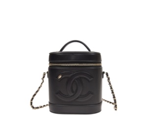 Buy Chanel CC Mania Vanity Case In Black Leather With Gold-Tone Hardware at Sasom – Authentic and Ready to Ship
