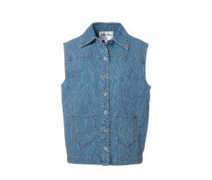 Buy Chanel Camellia Denim Vest Denim at Sasom – Authentic and Ready to Ship
