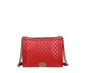 Buy Chanel Boy Bag Large Red at Sasom – Authentic and Ready to Ship