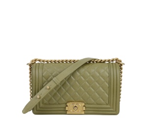 Buy Chanel Boy Medium 10 Matcha at Sasom – Authentic and Ready to Ship