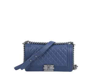 Buy Chanel Boy Medium 10 Navy at Sasom – Authentic and Ready to Ship