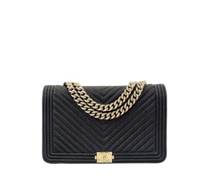 Buy Chanel Boy Wallet On Chain Black at Sasom – Authentic and Ready to Ship
