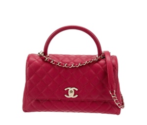 Buy Chanel Flapbag With Handle Pink at Sasom – Authentic and Ready to Ship