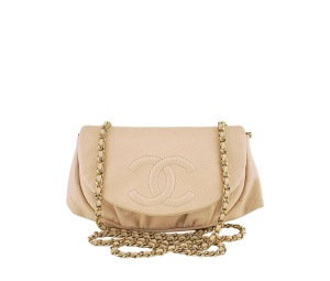 Buy Chanel Half Moon WOC Wallet On Chain Flap Bag Beige at Sasom – Authentic and Ready to Ship