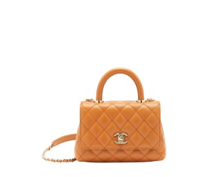 Buy Chanel Mini Coco Handle Caramel at Sasom – Authentic and Ready to Ship