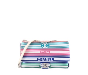Buy Chanel Medium Venise Biarritz Flap Bag Stripes Multicolor at Sasom – Authentic and Ready to Ship