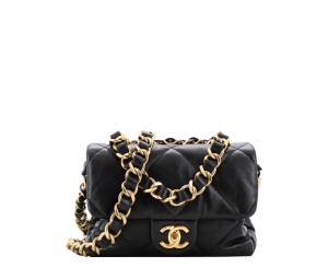 Buy Chanel Small Chain Top Handle Flap Black at Sasom – Authentic and Ready to Ship