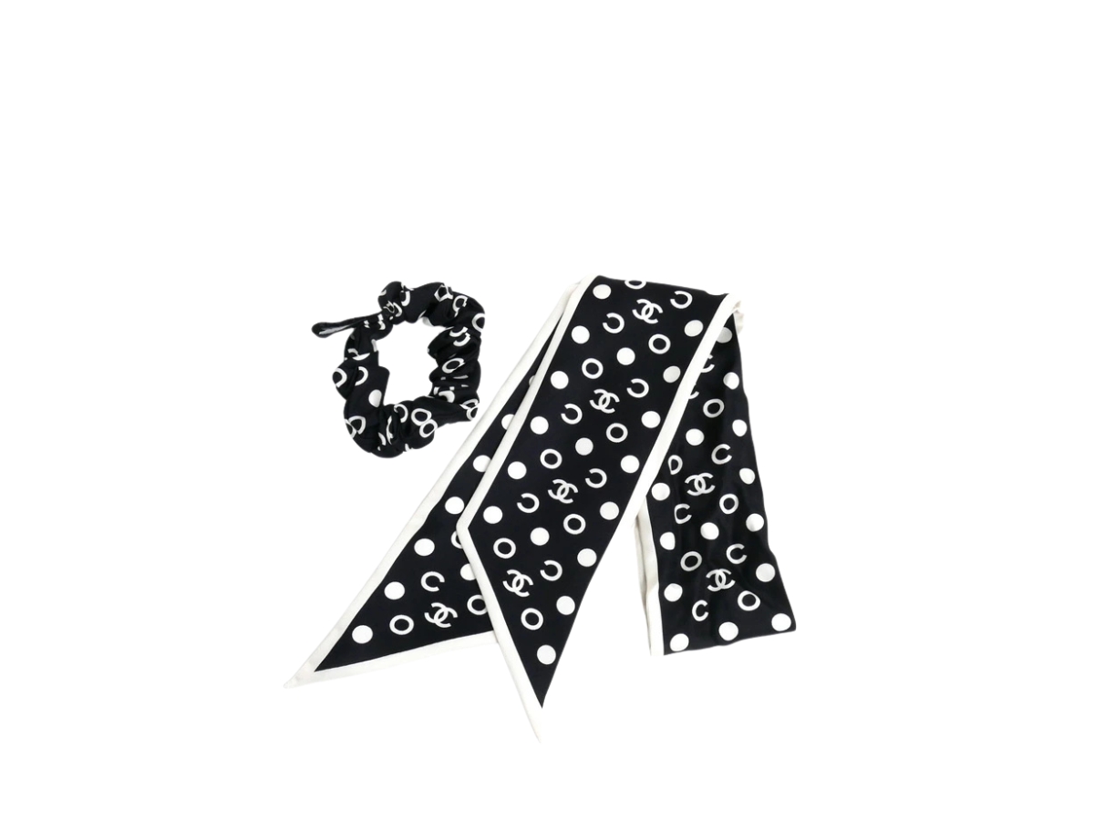 Buy Chanel Scrunchie Black Ivory at Sasom – Authentic and Ready to Ship