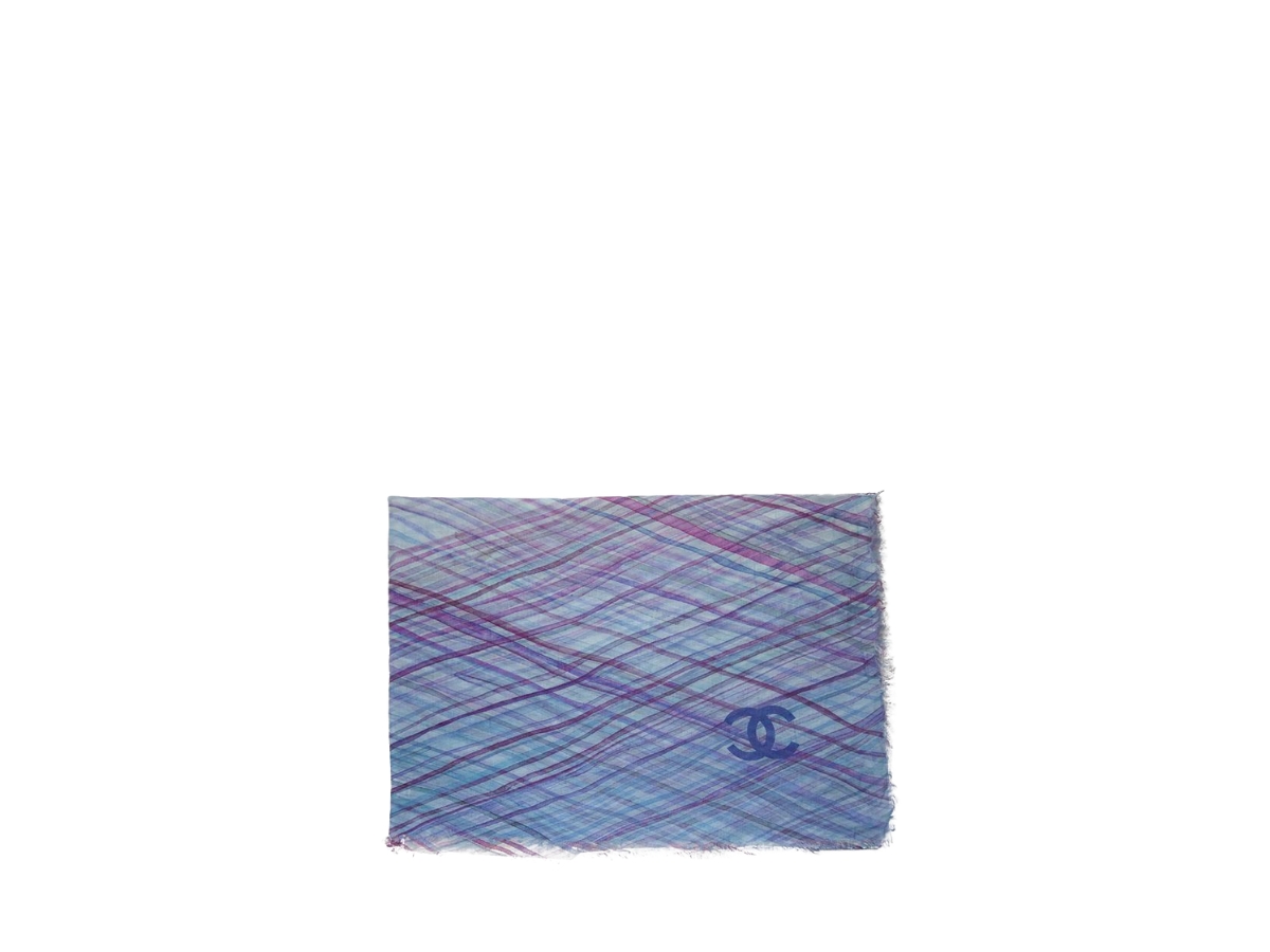 Buy Chanel Scraf Purple at Sasom – Authentic and Ready to Ship