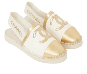 Buy Chanel Leather CC Logo Mule Beige Gold (Woman's) at Sasom – Authentic and Ready to Ship