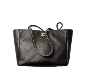 Buy Chanel Shopping Bag Black at Sasom – Authentic and Ready to Ship