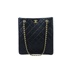 Buy Chanel Shopping Tote Bag Black at Sasom – Authentic and Ready to Ship