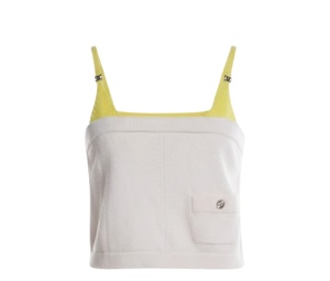 Buy Chanel Paris-Marseille Sweater White Yellow (W) at Sasom – Authentic and Ready to Ship