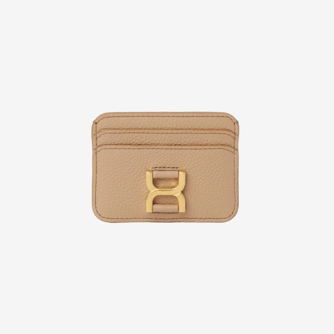 Chloe Marcie Card Holder Light Tan Shop Authentic at SASOM