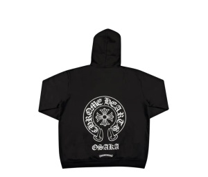 Buy Chrome Hearts Osaka Horseshoe Hoodie Black at Sasom – Authentic and Ready to Ship