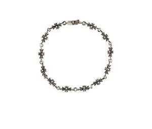 Buy Chrome Hearts Cross Link Bracelet In Sterling Silver at Sasom – Authentic and Ready to Ship
