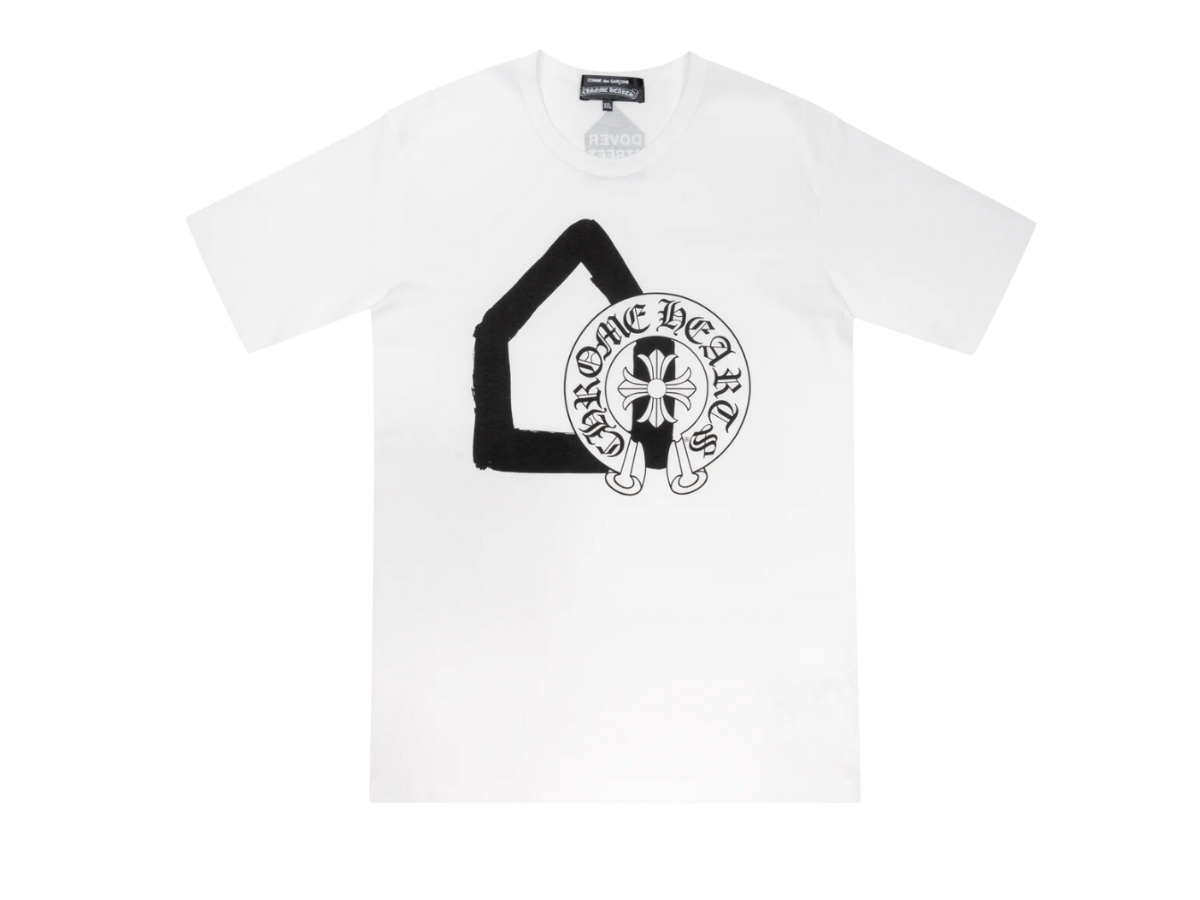 SASOM | เสื้อผ้า Chrome Hearts Dover Street Market Ginza Tee White  เช็คราคาล่าสุด