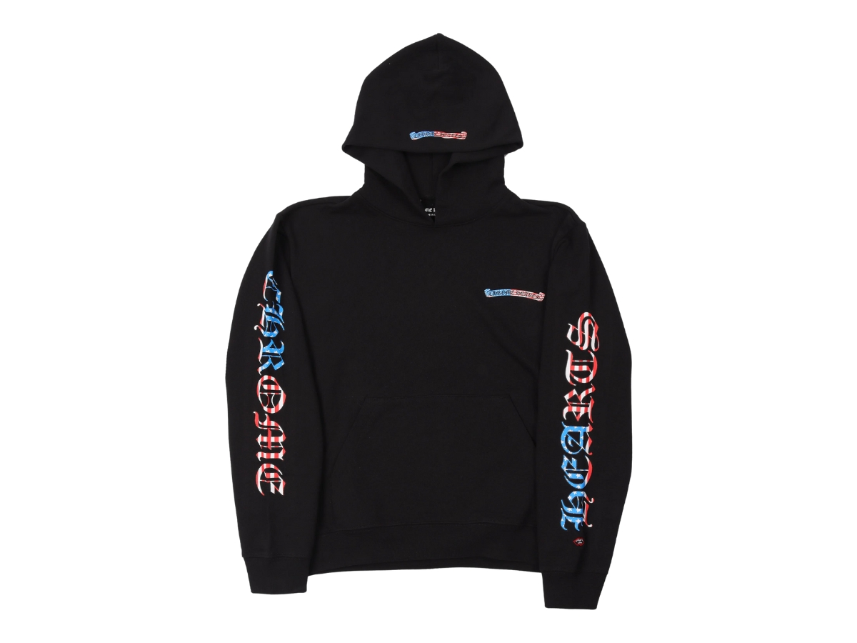 【Chrome Hearts】Matty Boy America Hoodie★フーディ★Black Chrome Hearts Matty Boy America Hoodie-Black - Rover Jackets
