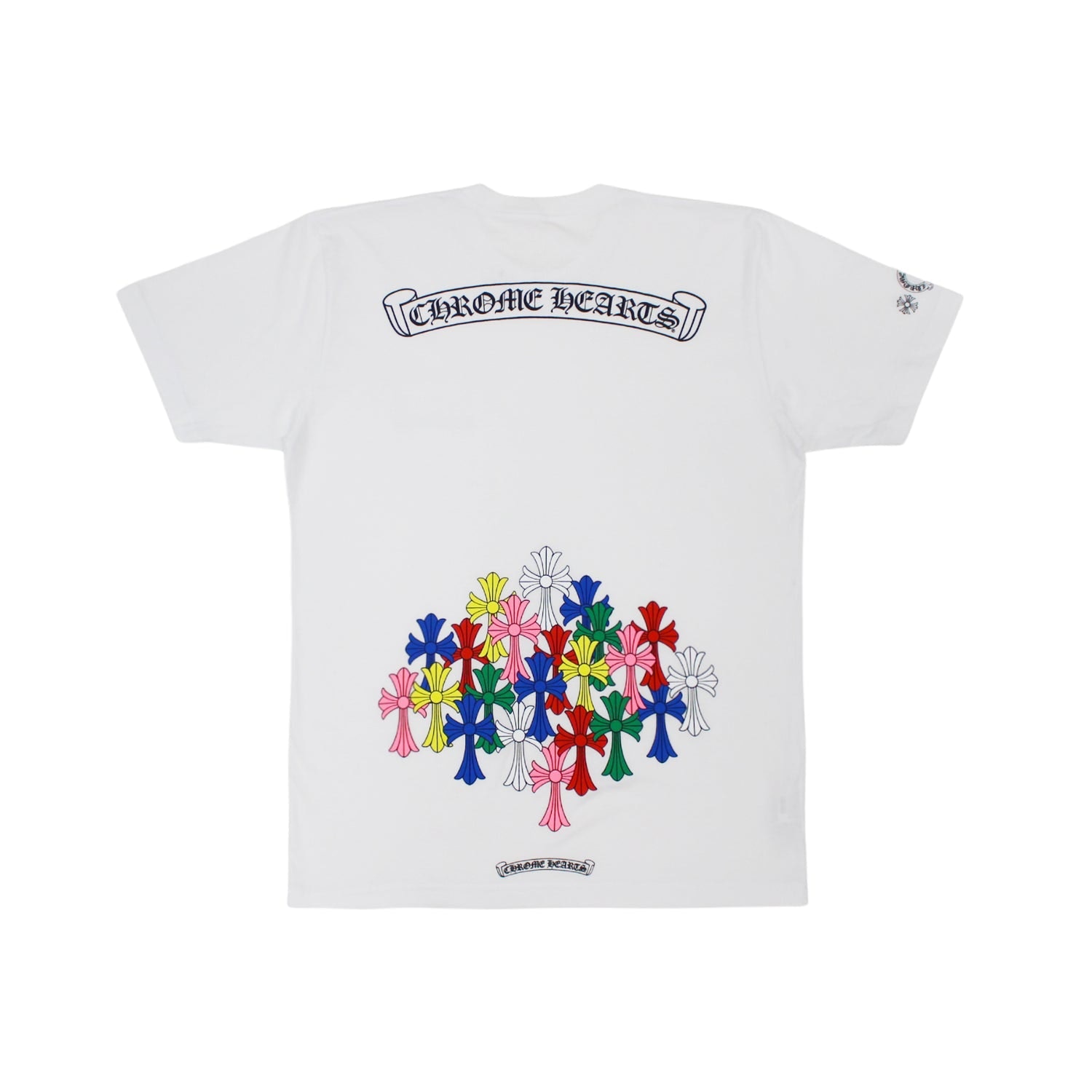 SASOM | เสื้อผ้า Chrome Hearts Multi Color Cross T-shirt White เช็คราคา ...