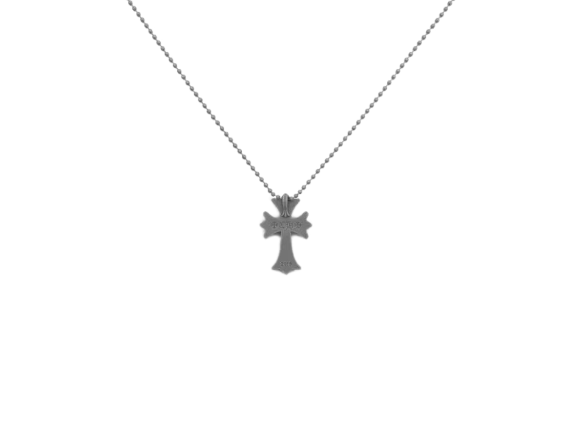 https://d2cva83hdk3bwc.cloudfront.net/chrome-hearts-resin-grey-cross-pendant-ball-chain-2.jpg