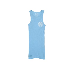 Buy Chrome Hearts Print Rib Tank Top Blue at Sasom – Authentic and Ready to Ship