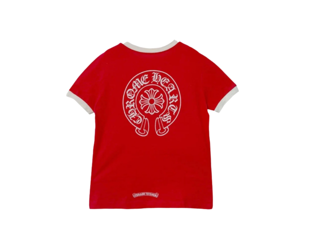 https://d2cva83hdk3bwc.cloudfront.net/chrome-tsachrswslfhlbtrws-chrome-hearts-roller-skate-white-scroll-logo-front-horseshoe-logo-back-tee-red-women-s-2.jpg
