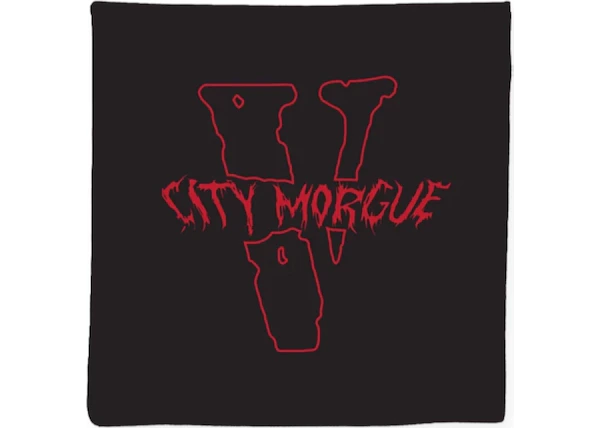 Buy City Morgue x Vlone V Bandana Black at Sasom – Authentic and Ready to Ship