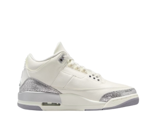Buy Jordan 3 Retro Sail Cement Grey (Women's) at Sasom – Authentic and Ready to Ship