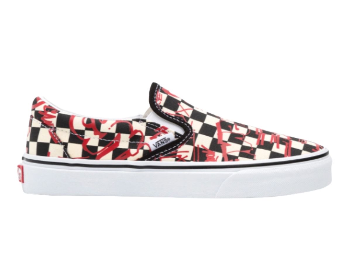 Mocha sales checkered vans