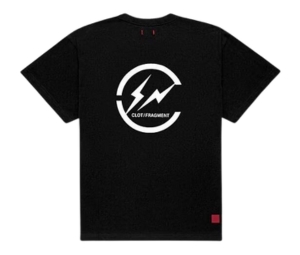 Buy Clot x Fragment Design Tee Black at Sasom – Authentic and Ready to Ship