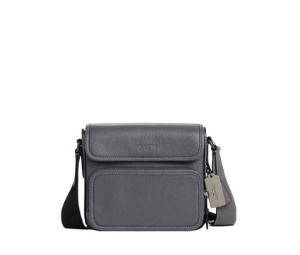 Buy Coach Sullivan Flap Crossbody Gray at Sasom – Authentic and Ready to Ship