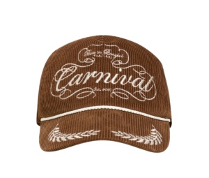 Buy Carnival Classic Corduroy Cap Brown FW25 at Sasom – Authentic and Ready to Ship
