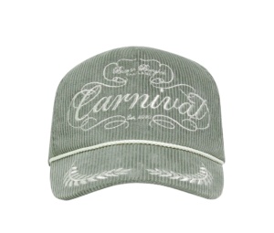 Buy Carnival Classic Corduroy Cap Olive FW25 at Sasom – Authentic and Ready to Ship