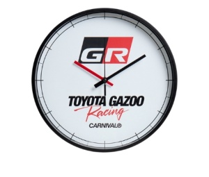 Buy Carnival X Toyota Gazoo Racing Clock 12 Inch Black at Sasom – Authentic and Ready to Ship