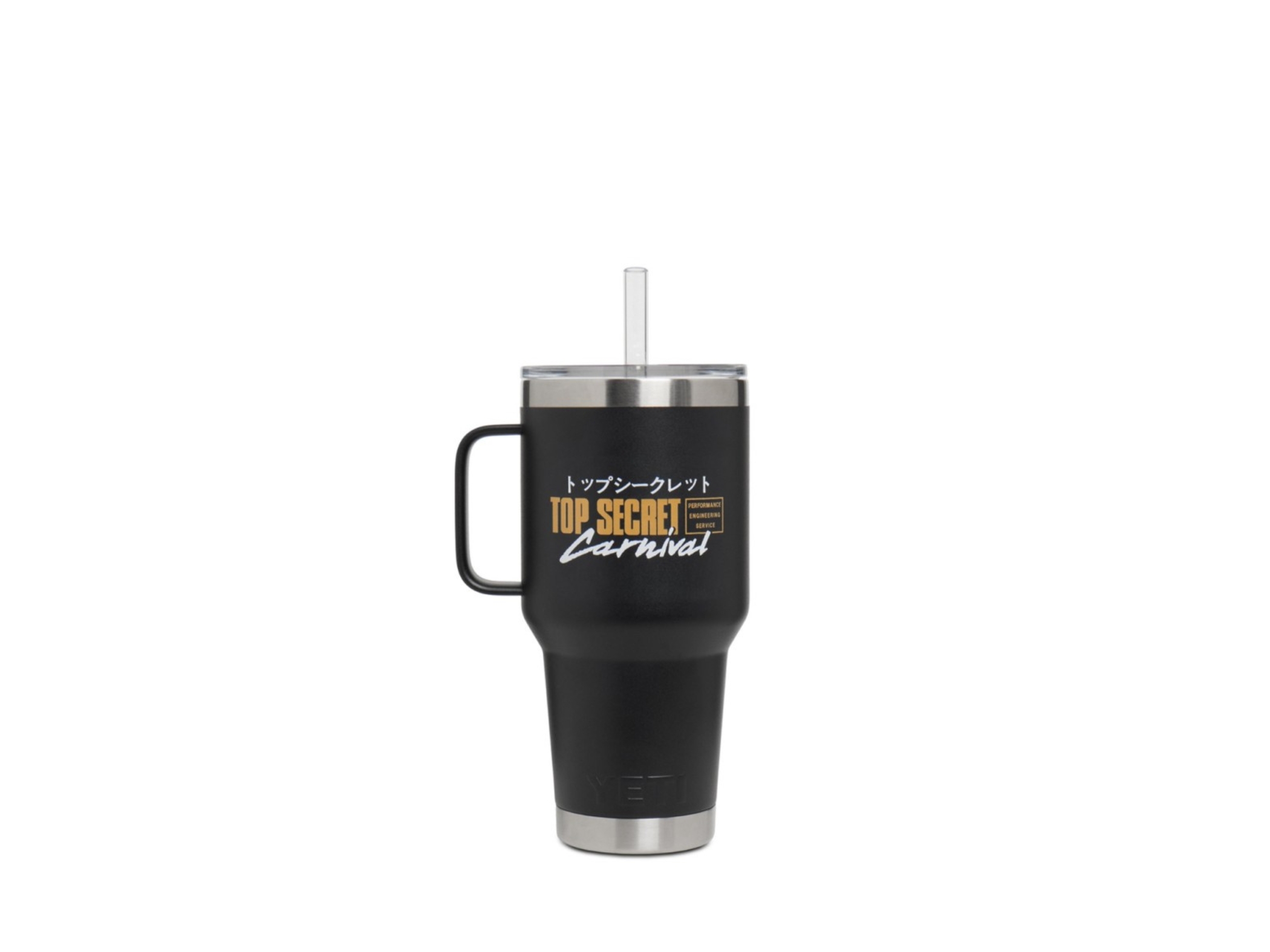 Buy Carnival x Top Secret Yeti Rambler 35 Oz Mug With Straw Lid Black at Sasom – Authentic and Ready to Ship