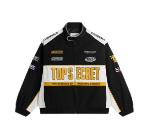 Buy Carnival X Top Secret Racing Jacket Black at Sasom – Authentic and Ready to Ship