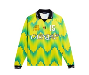Buy Carnival Empire Ls Football Jersey Yellow (SS25) at Sasom – Authentic and Ready to Ship