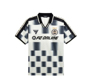 Buy Carnival X Ea Sports Fc Online 2025 Checkered Football Jersey Cream at Sasom – Authentic and Ready to Ship