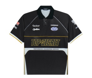 Buy Carnival X Top Secret Performance Polo Black at Sasom – Authentic and Ready to Ship