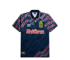 Buy Carnival x Umbro Jersey Typo Navy at Sasom – Authentic and Ready to Ship