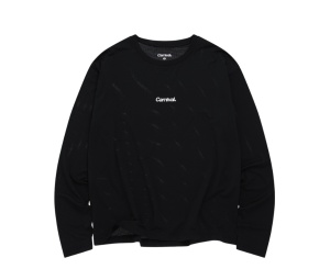 Buy Carnival Running Pace Core Knit T-shirt Ls Black at Sasom – Authentic and Ready to Ship