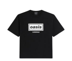 Buy Carnival X Oasis Be Here Now Ovs T-shirt Black at Sasom – Authentic and Ready to Ship