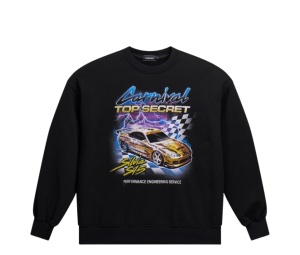 Buy Carnival x Top Secret S15 Crewneck Black at Sasom – Authentic and Ready to Ship