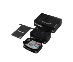 Buy Carnival X Herschel Supply Travel Organizers Black at Sasom – Authentic and Ready to Ship