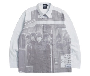 Buy Carnival X Oasis Normal Lads Shir Grey at Sasom – Authentic and Ready to Ship