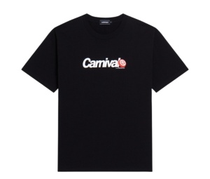 Buy Carnival Beer Cap T-shirt Black FW25 at Sasom – Authentic and Ready to Ship